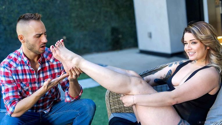 LoveHerFeet-Vanessa Vega, Milan Ponjevic-Behind The Scenes - Virtual Feet To Real Life